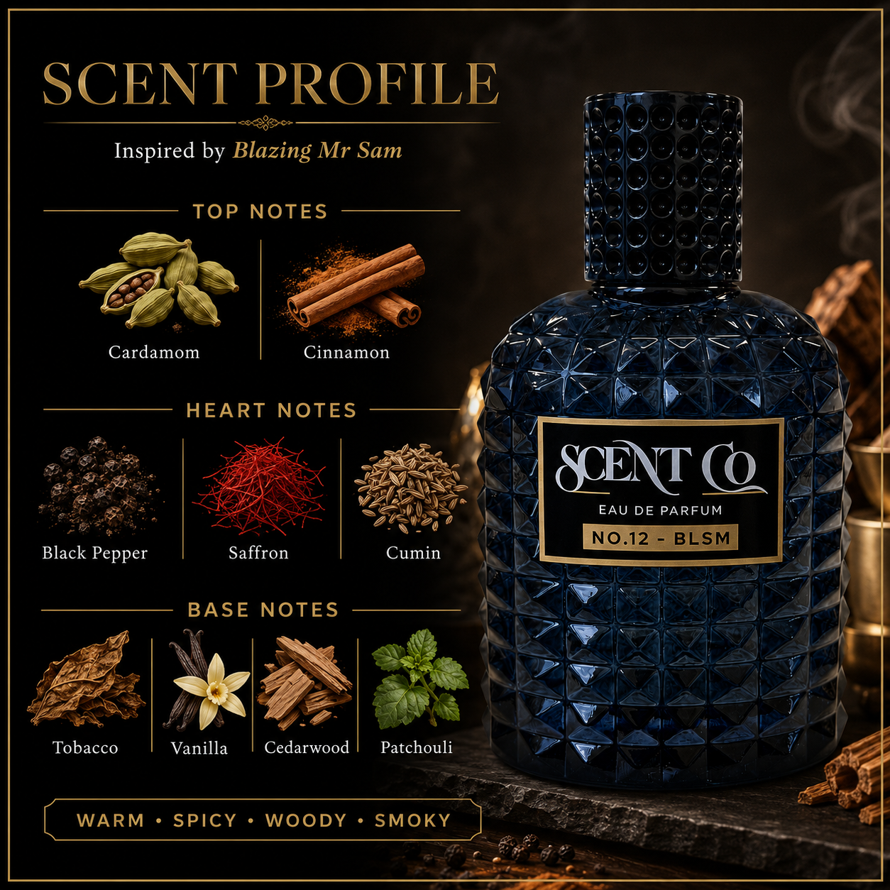 NO.12 – BLSM | Inspired by Blazing Mr Sam Penhaligon’s - Image 2